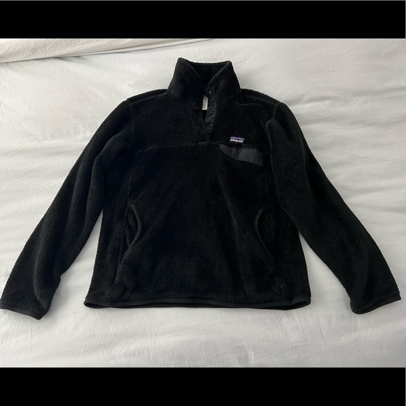 Patagonia Women’s Fleece Pullover (Black // Size: M) - Picture 1 of 5